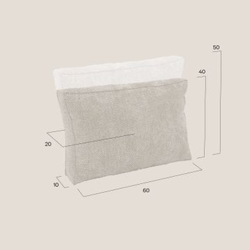 BonBon cushion schienale – available in 2 misure and fabric stain-resistant by Divani Store - view 5