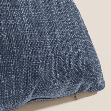 Lyon cushion available in various colours made in soft fabric intrecciato water-repellent by Divani Store - view 5