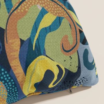Joy collezione cushions a fantasie multicolor in fabric fresco cotton water-repellent by Divani Store - view 4