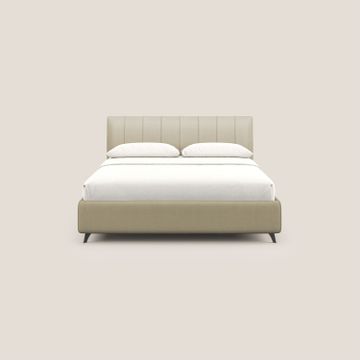 Bogart bed upholstered storage completamente removable-cover in microfibre stain-resistant by Divani Store - view 4