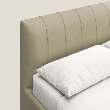 Bogart bed upholstered storage completamente removable-cover in microfibre stain-resistant by Divani Store - view 7