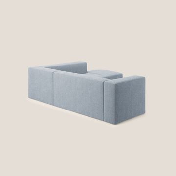Nettuno sofa corner modular modular in soft fabric bouclè by Divani Store - view 4