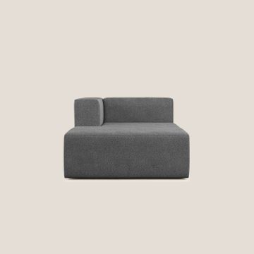 Nettuno modulo chaise longue in soft fabric bouclè by Divani Store - view 6