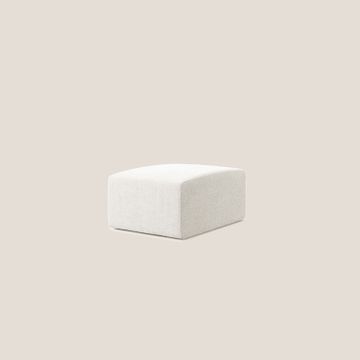 Nettuno modulo pouf in soft fabric bouclè by Divani Store - view 4