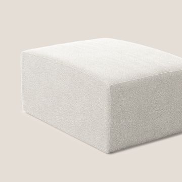 Nettuno modulo pouf in soft fabric bouclè by Divani Store - view 5