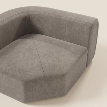 Bonbon Modulo corner – sofa modular modern in fabric stain-resistant by Divani Store - view 7