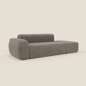 BonBon sofa modular modular – Composizione with pouf terminale in fabric stain-resistant by Divani Store - view 3
