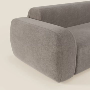 BonBon sofa modular modular – Composizione with pouf terminale in fabric stain-resistant by Divani Store - view 6