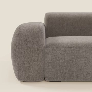 BonBon sofa modular modular – Composizione with pouf terminale in fabric stain-resistant by Divani Store - view 8