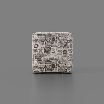 Cube Pouf Hawkins Post Stranger Things – Limited Edition Netflix by Divani Store - view 3