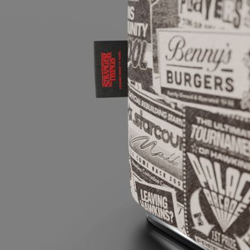 Cube Pouf Hawkins Post Stranger Things – Limited Edition Netflix by Divani Store - view 4