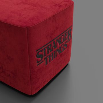 Cube pouf Stranger Things Edition - Il design incontra la leggenda in fabric stain-resistant by Divani Store - view 2