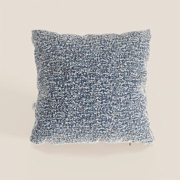 Magnolia cushion available in various colours made in pregiato bouclé mélange soft and strutturato T29. by Divani Store - view 7