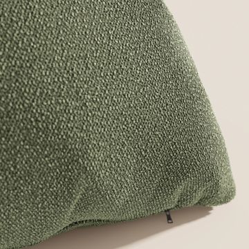 Lambada cushion available in various colours made in fabric fresco tipo cotton naturale stain-resistant and water-repellent by Divani Store - view 4