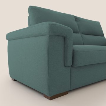 Magnolia sofa bed with mattress high 18 cm soft schienale high in fabric stain-resistant by Divani Store - view 5