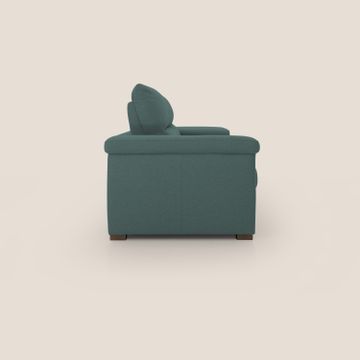 Magnolia sofa bed with mattress high 18 cm soft schienale high in fabric stain-resistant by Divani Store - view 7