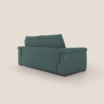 Magnolia sofa bed with mattress high 18 cm soft schienale high in fabric stain-resistant by Divani Store - view 8