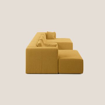 Nettuno sofa panoramico in soft fabric bouclè by Divani Store - view 3