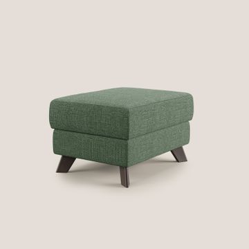 Moon Pouf storage and feet high in fabric soft ad intreccio soft-touch water-repellent by Divani Store - view 3
