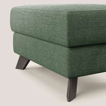 Moon Pouf storage and feet high in fabric soft ad intreccio soft-touch water-repellent by Divani Store - view 4