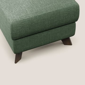 Moon Pouf storage and feet high in fabric soft ad intreccio soft-touch water-repellent by Divani Store - view 5