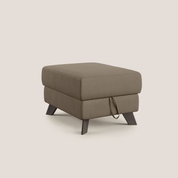 Moon Pouf storage and feet high in microfibre water-repellent by Divani Store - view 8