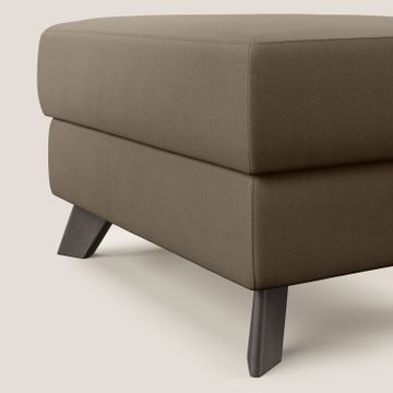 Moon Pouf storage and feet high in microfibre water-repellent by Divani Store - view 4