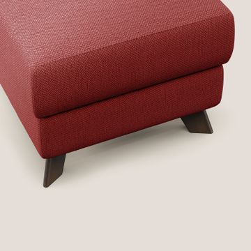 Moon Pouf storage and feet high in fabric stain-resistant with acqua by Divani Store - view 5