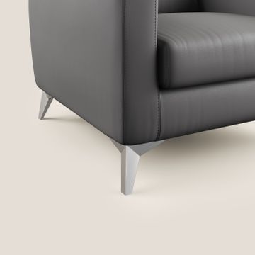 Orione armchair in ecopelle moderna and water-repellent by Divani Store - view 6