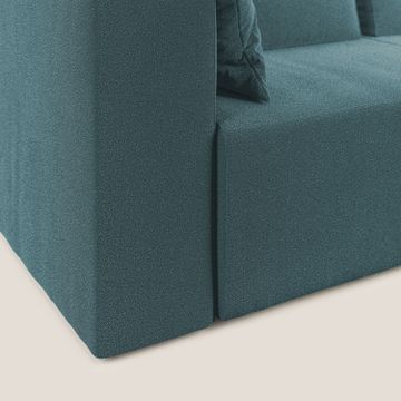 Nettuno sofa modern modular in soft fabric bouclè by Divani Store - view 4