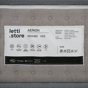 AERION – mattress Ortopedico in Memory & Aquapur per un Riposo Leggero come l’Aria by Divani Store - view 8