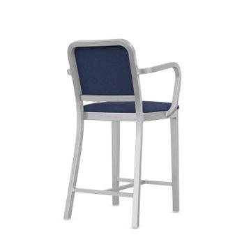 Navy Officer stool with arms by Jasper Morrison by Emeco - view 2