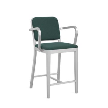Navy Officer stool with arms by Jasper Morrison by Emeco - view 7