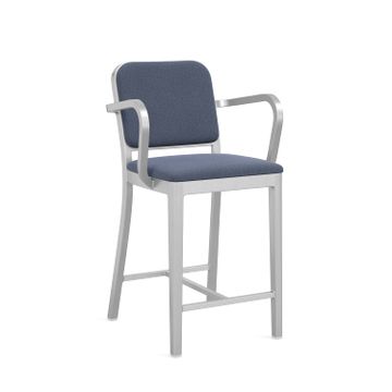 Navy Officer stool with arms by Jasper Morrison by Emeco - view 6