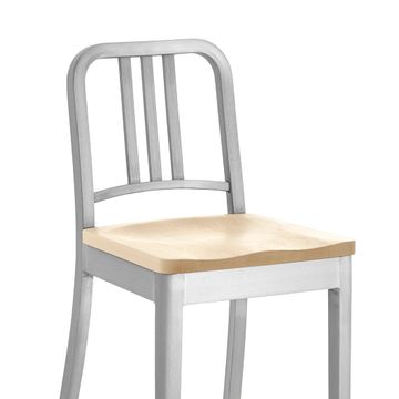 1104 Navy Stool by Emeco - view 3