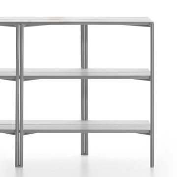 Run shelf, aluminum by Sam Hecht and Kim Colin by Emeco - view 2