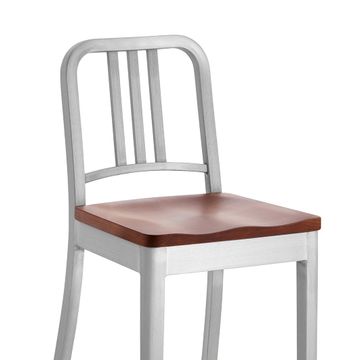 1104 Navy Stool by Emeco - view 3