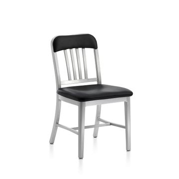 1022 Navy Classic Semi-upholstered Chair by Emeco - view 2