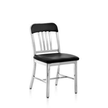 1022 Navy Classic Semi-upholstered Chair by Emeco - view 7