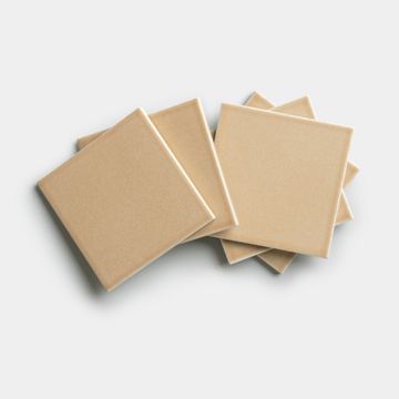 Biscuit 4x4 by Zia Tile - view 4