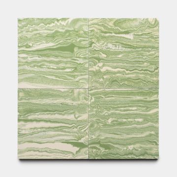 River Olivine + Bone 8x8 by Zia Tile - view 6