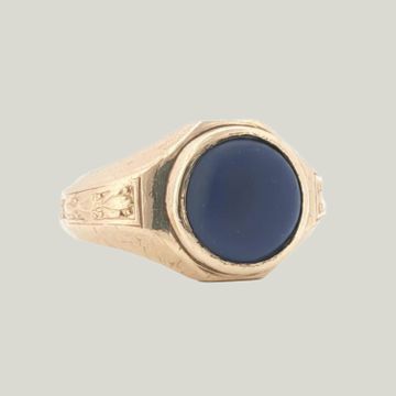 J.E. Caldwell Lapis Lazuli Ring Circa 1910 by Abchome