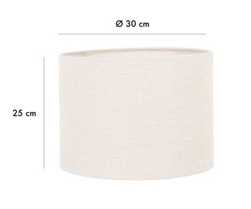 Linen lampshade - Ø30cm by COSIN Paris - view 2