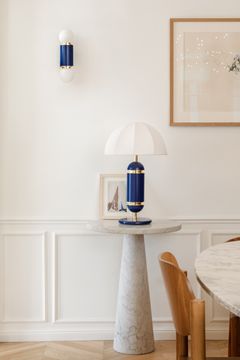 The Rosalie table lamp - Blue by COSIN Paris - view 2