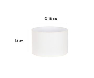 Cotton lampshade - Ø18cm by COSIN Paris - view 2