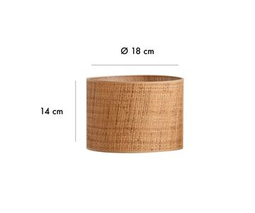 Raffia lampshade - Ø18cm by COSIN Paris - view 2