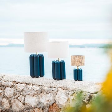 The Charlotte Lamp - Midnight Blue by COSIN Paris - view 2