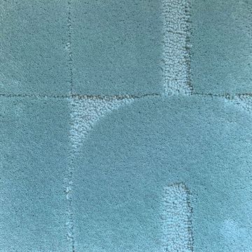 The Opera Wool Rug - Opaline Blue  by COSIN Paris - view 2