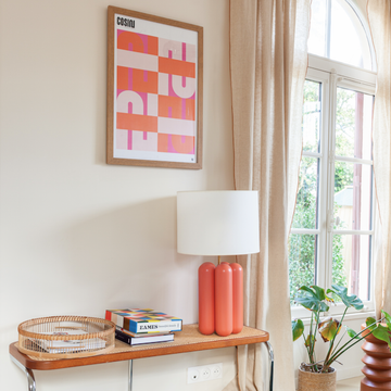 The large Charlotte Lamp - Coral by COSIN Paris - view 2