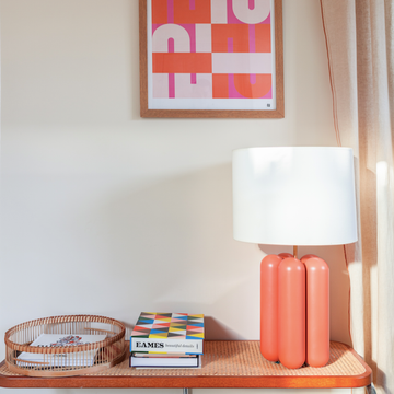 The large Charlotte Lamp - Coral by COSIN Paris - view 3